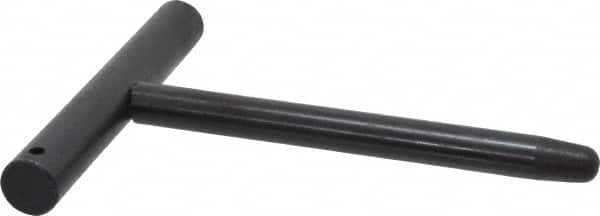 Gibraltar - 3/8" Pin Diam x 4" Pin Length, Steel T Alignment Pin - 1/2" Handle Diam x 3-1/2" Handle Length - A1 Tooling