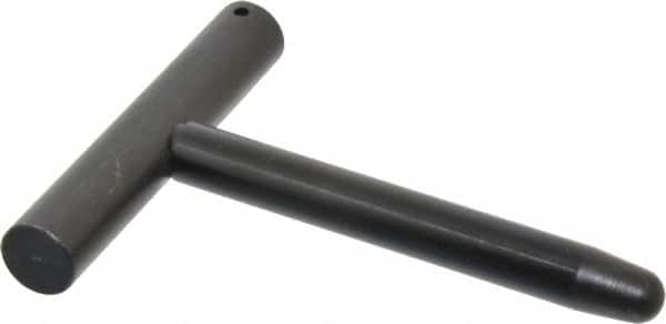 Gibraltar - 1/2" Pin Diam x 4" Pin Length, Steel T Alignment Pin - 5/8" Handle Diam x 3-1/2" Handle Length - A1 Tooling