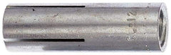 Red Head - 1" Diam, 1" Drill, 1-1/2" Min Embedment Drop-In Concrete Anchor - 303, 18-8 Stainless Steel, Slotted Drive, 1-1/4" Thread Length - A1 Tooling