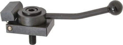 Gibraltar - 1/2-13 Stud, Standard Base, Steel Cam Action Clamp - 2-3/4" Base Len x 1-1/2" Base Height, 7-1/2" Len with Handle x 2-1/2" Height with Handle x 1-7/8" Overall Width, 5/32" Projection from Base - A1 Tooling