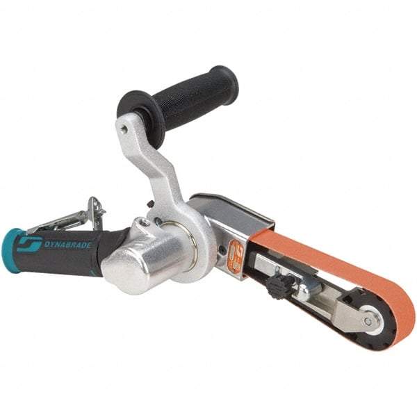 Dynabrade - 1/4 to 1 x 18 Inch, 20,000 RPM Air Belt Sander - 0.7 Hp, 1/4 NPT Inlet, 32 CFM Air Consumption, 4,550 FPM Speed - A1 Tooling