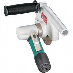 Dynabrade - 4-1/2" Wheel Diam, 20,000 RPM, Pneumatic Cutoff & Cutoff-Grinder Tool - Right Angle Handle, 1/4 NPT Inlet - A1 Tooling