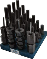 TE-CO - 41 Piece, 3/4-10 Stud, T Nut & Stud Kit - 3, 4, 5, 6, 7, 8" Stud Lengths - A1 Tooling