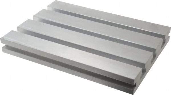 Mitee-Bite - 330.2mm Long x 228.6mm Wide x 37.6mm High Aluminum Fixture Plate - 12.7mm Plate Thickness - A1 Tooling