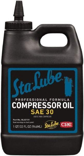 CRC - Bottle, ISO 100, SAE 30W, Air Compressor Oil - A1 Tooling