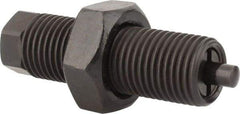 De-Sta-Co - 7/32" Stroke Len, 0.02 Cu In Volume, 0.11 Sq In Effective Piston Area, Hydraulic, Single Acting, Threaded Body Clamp Cylinder - 279 Lb at 3,000 psig Max Output, 1.41" Body Thread Len, 1.66" OAL, 0.19" Projection Len, 0.15" Projection Diam - A1 Tooling