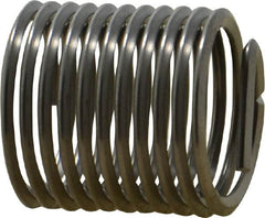 Heli-Coil - M12x1.25 Metric Fine, 3/4" OAL, Free Running Helical Insert - Tanged, Stainless Steel - Exact Industrial Supply