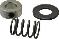 TE-CO - 5/8" Size, Black Oxide Coated Washer Clamp Support - Includes Shaft Collar, Spring & Washer - A1 Tooling