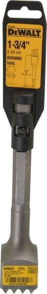 DeWALT - 1-3/4" Head Width, 10" OAL, 1" Shank Diam, Bushing Tool Chisel - Hex Shank, Steel - A1 Tooling