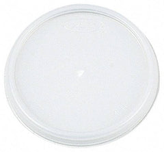 DART - Dart Lids for 12 oz Hot/Cold Foam Cups, Vented - White - A1 Tooling