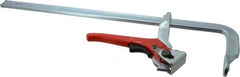 Bessey - 4-3/4" Deep Throat, 20" Max Capacity, Standard Sliding Arm Clamp - 1,200 Lb Clamping Pressure - A1 Tooling