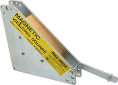 Mag-Mate - 8" Wide x 1-5/8" Deep x 8" High, Rare Earth Magnetic Welding & Fabrication Square - 325 Lb Average Pull Force - A1 Tooling