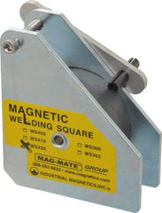 Mag-Mate - 3-3/4" Wide x 1-1/2" Deep x 4-3/8" High, Rare Earth Magnetic Welding & Fabrication Square - 150 Lb Average Pull Force - A1 Tooling