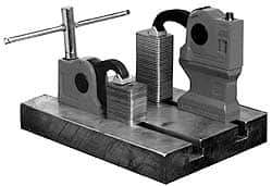 Bessey - M10 Mount Hole, 3.15" Overall Height, 3.74" Overall Width, 1.38" Overall Depth Clamp Base - Use with Bessey BAS Clamps - A1 Tooling