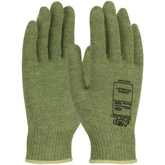 07-KA710/S Gloves W/ACP Technology - Kevlar ACP 10 Gauge Seamless Knit - M. Wgt - Green - Exact Industrial Supply