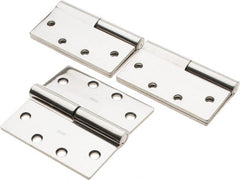 Stanley - 4-1/2" Long x 4-1/2" Wide 304 Stainless Steel Full Mortise Commercial Hinge - A1 Tooling