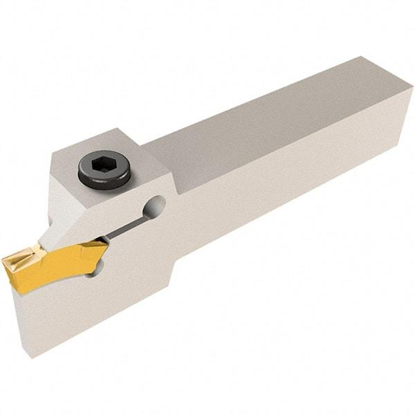 Iscar - TGD, External, Left Hand, 22mm Max Depth of Cut, 6 to 6.35mm Groove Width, Indexable Grooving Tool Holder - TGMF 63.. Insert Compatibility, 25mm Shank Height, 25mm Shank Width, 150mm OAL - A1 Tooling