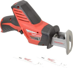 Milwaukee Tool - 12V, 0 to 3,000 SPM, Cordless Reciprocating Saw - 1/2" Stroke Length, 11" Saw Length, Lithium-Ion Batteries Not Included - A1 Tooling