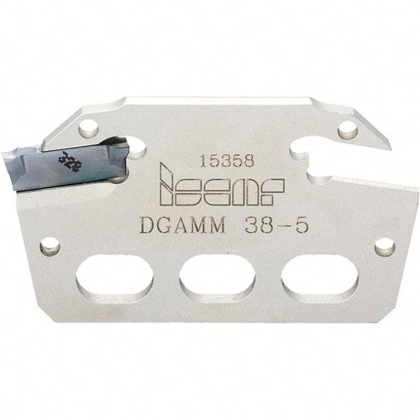 Iscar - Right Hand, 0.098 Inch Insert Width, Indexable Cutoff and Grooving Support Blade - DGAMM38-2 BLADE - A1 Tooling