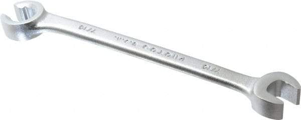 Proto - 7/16 x 7/16", Satin Finish, Combination Flare Nut Wrench - 12 Points, 6-1/32" OAL, Steel, Double End Head - A1 Tooling