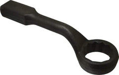 Proto - 3-1/16" 12 Point Striking Box Wrench - Single End, 4-25/32" Head Diam x 1-7/8" Head Thickness, 16" OAL, Steel, Black Finish, 60° Offset - A1 Tooling