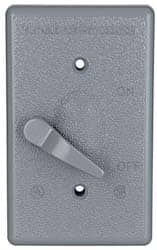 Cooper Crouse-Hinds - Electrical Outlet Box Aluminum Weatherproof Cover - Includes Gasket - A1 Tooling