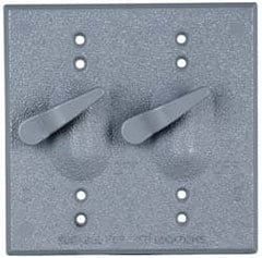 Cooper Crouse-Hinds - Electrical Outlet Box Aluminum Weatherproof Cover - Includes Gasket - A1 Tooling