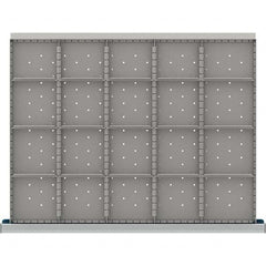 LISTA - 20-Compartment Drawer Divider Layout for 3.15" High Drawers - A1 Tooling