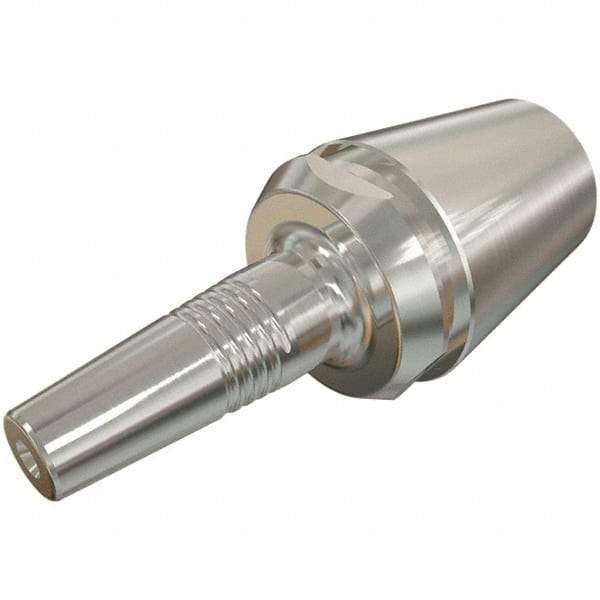 Iscar - 0.187" Hole Diam, ER25 Taper Shank Shrink Fit Tool Holder & Adapter - 1-1/2" Projection, 0.55" Nose Diam, 0.83" Clamping Depth, Through Coolant - Exact Industrial Supply