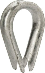 Value Collection - 7/16" Wire Rope Thimble Clip - Steel, Galvanized - A1 Tooling