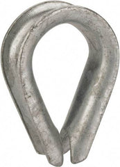 Value Collection - 3/4" Wire Rope Thimble Clip - Steel, Galvanized - A1 Tooling