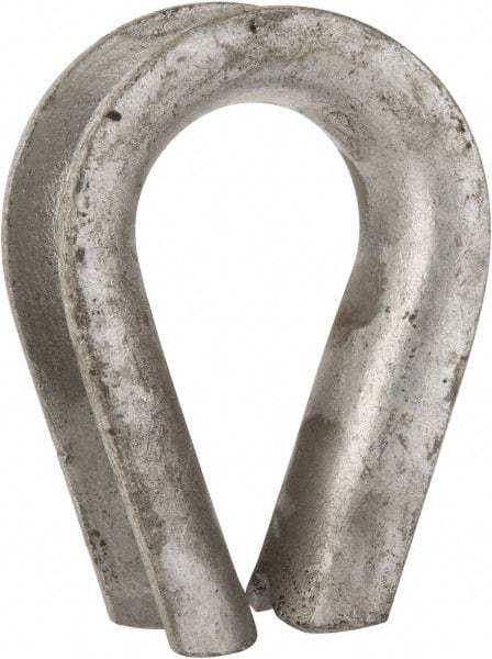 Value Collection - 7/8" Wire Rope Thimble Clip - Steel, Galvanized - A1 Tooling