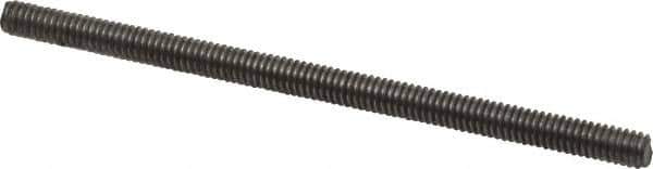 Value Collection - #8-32 3" OAL Fully Threaded Stud - Carbon Steel, Plain Finish - A1 Tooling