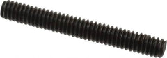 Value Collection - 1/4-20 2" OAL Fully Threaded Stud - Carbon Steel, Plain Finish - A1 Tooling