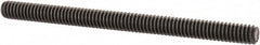 Value Collection - 1/4-20 3-1/2" OAL Fully Threaded Stud - Carbon Steel, Plain Finish - A1 Tooling