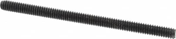 Value Collection - 1/4-20 4" OAL Fully Threaded Stud - Carbon Steel, Plain Finish - A1 Tooling