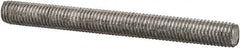 Value Collection - 1/4-28 2-1/2" OAL Fully Threaded Stud - Carbon Steel, Plain Finish - A1 Tooling