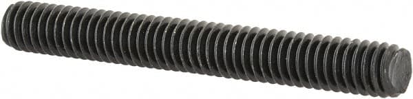 Value Collection - 5/16-18 2-1/2" OAL Fully Threaded Stud - Carbon Steel, Plain Finish - A1 Tooling