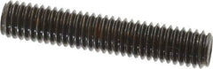 Value Collection - 3/8-16 2" OAL Fully Threaded Stud - Carbon Steel, Plain Finish - A1 Tooling