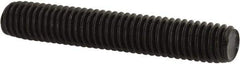 Value Collection - 3/8-16 2-1/4" OAL Fully Threaded Stud - Carbon Steel, Plain Finish - A1 Tooling