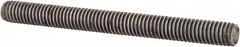 Value Collection - 3/8-16 4" OAL Fully Threaded Stud - Carbon Steel, Plain Finish - A1 Tooling