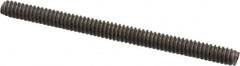 Value Collection - #4-40 1-1/2" OAL Fully Threaded Stud - Stainless Steel, Plain Finish - A1 Tooling