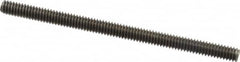 Value Collection - 1/4-20 4" OAL Fully Threaded Stud - Stainless Steel, Plain Finish - A1 Tooling