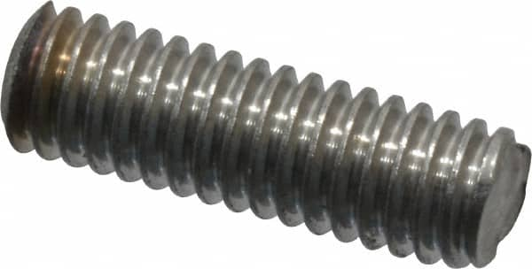 Value Collection - 5/16-18 1" OAL Fully Threaded Stud - Stainless Steel, Plain Finish - A1 Tooling