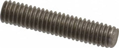 Value Collection - 5/16-18 1-1/2" OAL Fully Threaded Stud - Stainless Steel, Plain Finish - A1 Tooling