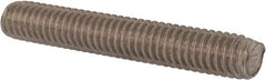 Value Collection - 5/16-18 2" OAL Fully Threaded Stud - Stainless Steel, Plain Finish - A1 Tooling