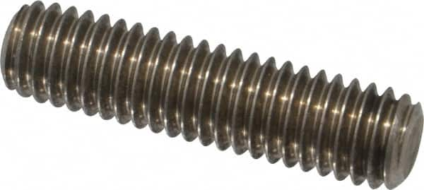 Value Collection - 3/8-16 1-1/2" OAL Fully Threaded Stud - Stainless Steel, Plain Finish - A1 Tooling