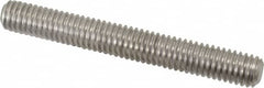 Value Collection - 3/8-16 3" OAL Fully Threaded Stud - Stainless Steel, Plain Finish - A1 Tooling