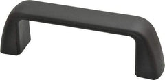 J.W. Winco - 4.33" Center to Center, Black Matte Finish Plastic Pull Handle - 1.57" High - A1 Tooling