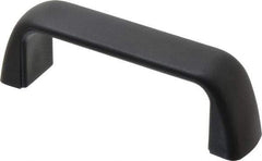 J.W. Winco - 105mm Center to Center, Black Matte Finish Plastic Pull Handle - 29mm Long, 37mm High - A1 Tooling